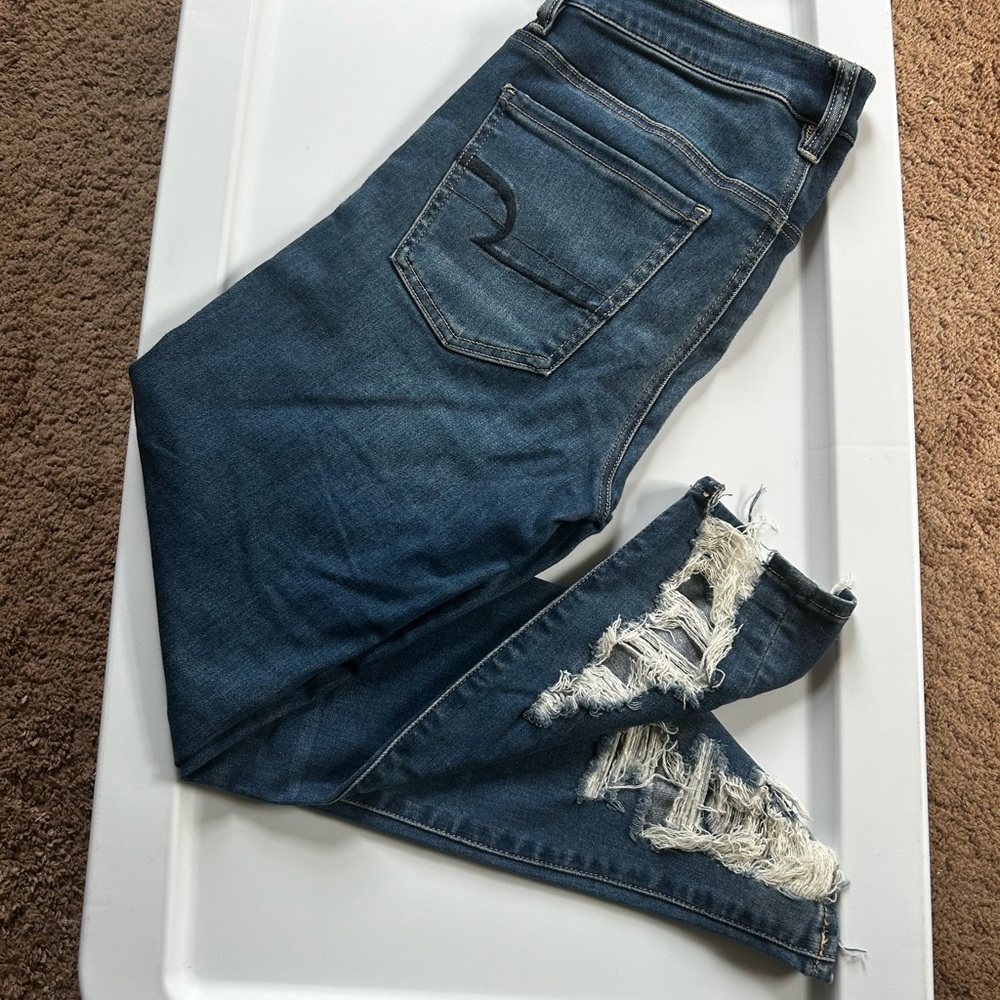 American Eagle Outfitters Cropped Skinny Jeans